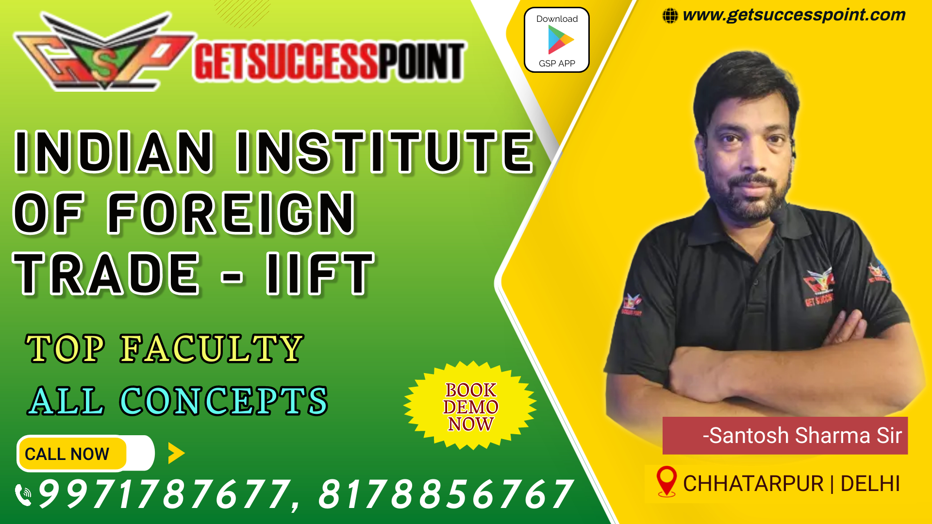 iift coaching in chhatarpur delhi india saket